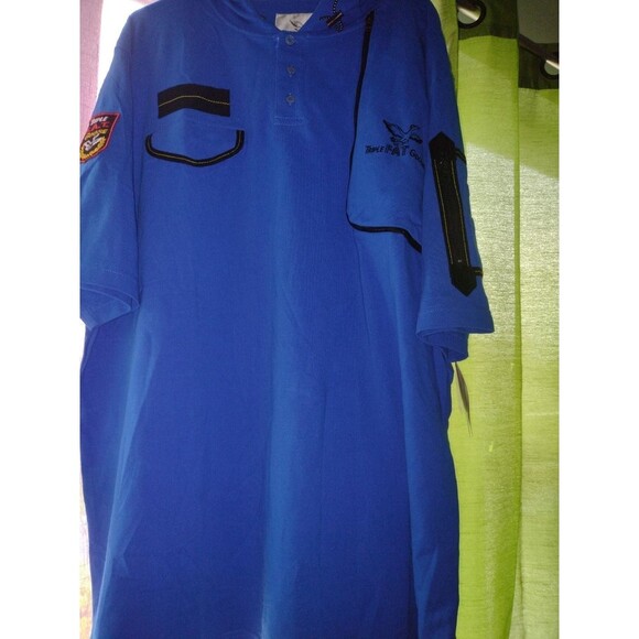 Triple F.a.t Goose Mens Hooded Shirt Short sleeve 2XL Zip Phone pocket Vintage - Picture 11 of 12